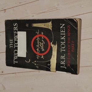 3/$13 Two Towers The Lord Of The Rings Part 2 J.R.R.Tolkien Fiction Book
